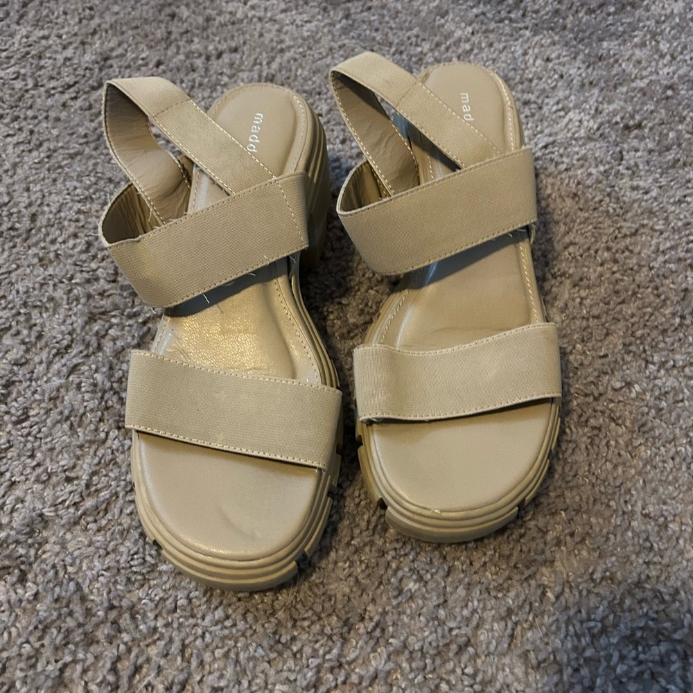 Madden Girl Women's Tan Sandals